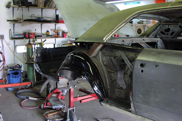 1967 chevelle rear quarter panel replacement