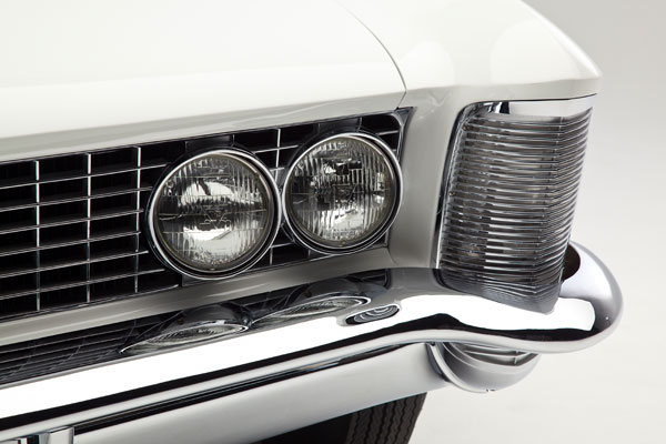 riviera restoration headlights and chrome bumper