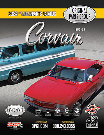 1960-69 Corvair & 61-65 Forward Control Restoration Parts Catalog