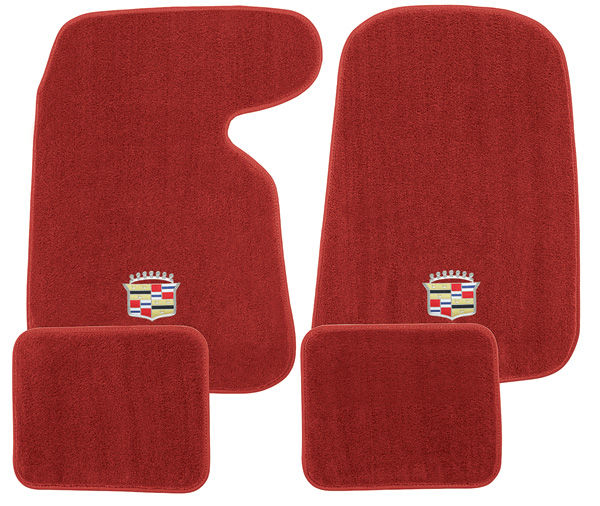 Acc Eldorado Floor Mats Carpet Matched Essex With Cadillac Crest