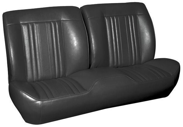 TMI 1969 Chevelle Sport Seats Front Bench Upholstery And