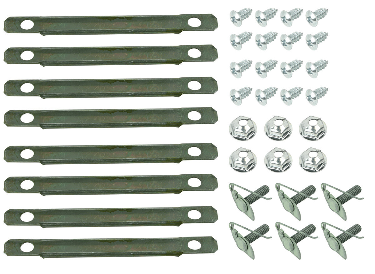 molding car parts model @ GTO 1966 Top Clip (36 Sets Vinyl Piece) 67 OPGI Molding Small Clip