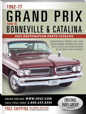 Free 1962-77 Pontiac Grand Prix, Bonneville/Catalina Parts Catalog ...