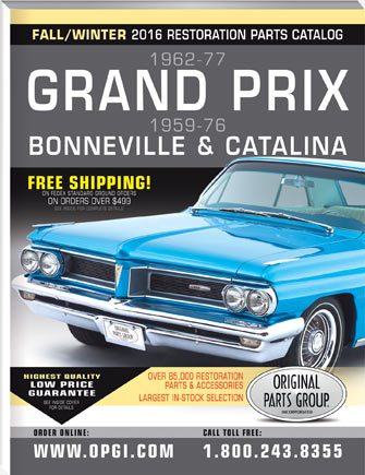 Free 1962-77 Pontiac Grand Prix, Bonneville/Catalina Parts Catalog ...