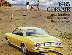 1965 Corvair on Beach