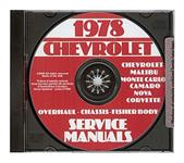 Service Manuals, Digital, Chassis/Overhaul/Fisher Body, 1978 Chevrolet