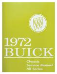 Service Manual, Chassis, 1972 Buick