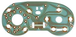 Printed Circuit Board, 1966-67 Oldsmobile 442, w/Rally Gauges