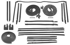Seal Kit, 1966-67 Chevelle Stage I, Convertible, Original Felts