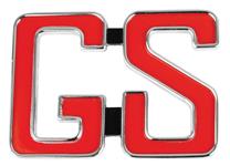 Emblem, Quarter Panel, 1966 "GS" 3-Post