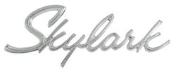 Emblem, Quarter Panel/Sail Panel, 1964-66 "Skylark", Round Pins