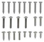 Screw Set, Exterior, 1964 Bonneville/Catalina/Grand Prix, 24pcs