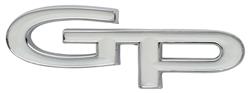 Emblem, Hood/Trunk Lid, 1965 Grand Prix