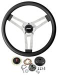 Steering Wheel Kit, Grant Classic 5, 1969-77 Pontiac, w/ Standard Column, White