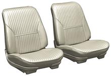 Seat Upholstery, 1969 F-85, Front Split Bench w/o Armrest PUI