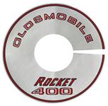 Decal, 68 Cutlass, Air Cleaner, Rocket, 400, 2bbl, 8 Inch, Silver