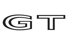 Decal, "GT", 1973-74 LeMans, On Trunk Lid