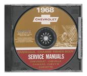 Service Manuals, Digital, Chassis/Body/Fisher Body, 1968 Chevrolet