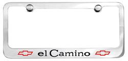 License Plate Frame, Designer, 1968-69 El Camino w/ Bowtie