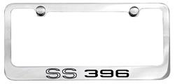 License Plate Frame, Designer, SS 396