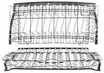Seat Frame, 1970-72 GM A Body, Coupe, Rear