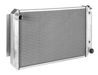 Radiator, Aluminum, Be Cool, 65-68 Bonn/Cat/GP, AT, 31" x 19", LH Upper/RH Lower