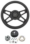 Steering Wheel Kit, Grant Challenger, 1964-65 CH/EC/1964-66 G/T/L, Black