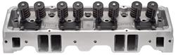 Cylinder Head, Edelbrock, E-Series, Aluminum, SB Chevy, 64CC, Straight Plugs