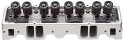 Cylinder Head, Edelbrock, E-Series, Aluminum, SB Chevy, 64CC, 1.55" Spring