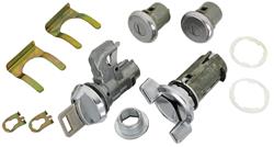 Lock Set, Ignition/Doors/Glove Box, 1970-76 Chevelle/El Camino