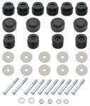 Bushing Set, Body, 1968-72 Chevelle/Cutlass Coupe & EC, 24 Bushings w/Hardware