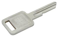 Key Blank, Ignition/Door, 1969/1973/1977/1981 GM, Square (E)