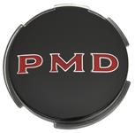 Emblem, Wheel, 1967-70 Pontiac, Black 2-3/4"