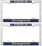 License Plate Frame, 1964 Tempest