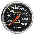 Gauge, Speedometer, AutoMeter, 3-3/8", Mechanical, 0-160MPH