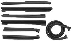 Seal, Convertible Roof Rail, 1968-72 GM A-Body