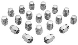 Lug Nuts, Closed End, Pontiac/Olds Rally I, 7/16"-20, 20pc