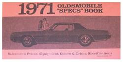 Booklet, Accessorizer, 1971 Oldsmobile