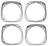 Headlamp Bezels, 1969-70 Grand Prix