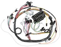 Wiring Harness, Dash, 1966 Chevelle/El Camino, Console, C.A.C., Warning Lights