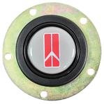 Horn Button, Grant Signature Series, Oldsmobile Logo, Gray