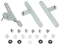 Levers, Heater/AC controls set, 1968-69 Chevelle & EC