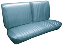 Seat Upholstery, 1968 Parisienne, Front Split Bench