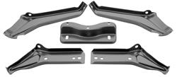 Bumper Brackets, Rear, 1964-65 Chevelle