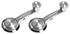 Handle, Window Crank, 1965-66 GM A-Body/Bonn/Cat/GP/1965 Riv, Chrome, Pair