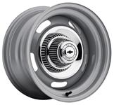 Rally Wheel, Silver, 15" X 10", 4-1/4" Backspacing