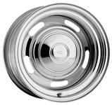 Rally Wheel, Chrome, 14" X 6", 3-3/4" Backspacing