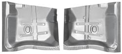 Floor Pan, Quarter Sections, 1964-67 A-Body, 1964-72 EC, Rear, Pair