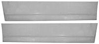 Door Skins, Lower, 1964-65 Pontiac A-Body, Pair