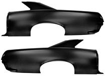 Quarter Panel, 67 GTO/Tempest/Lemans, Coupe, Complete PAIR